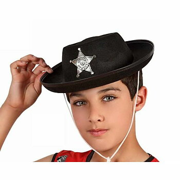 Hatt Svart Cowboy