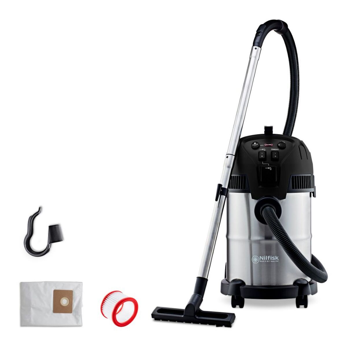 Utsug Nilfisk Svart Stål 1200 W