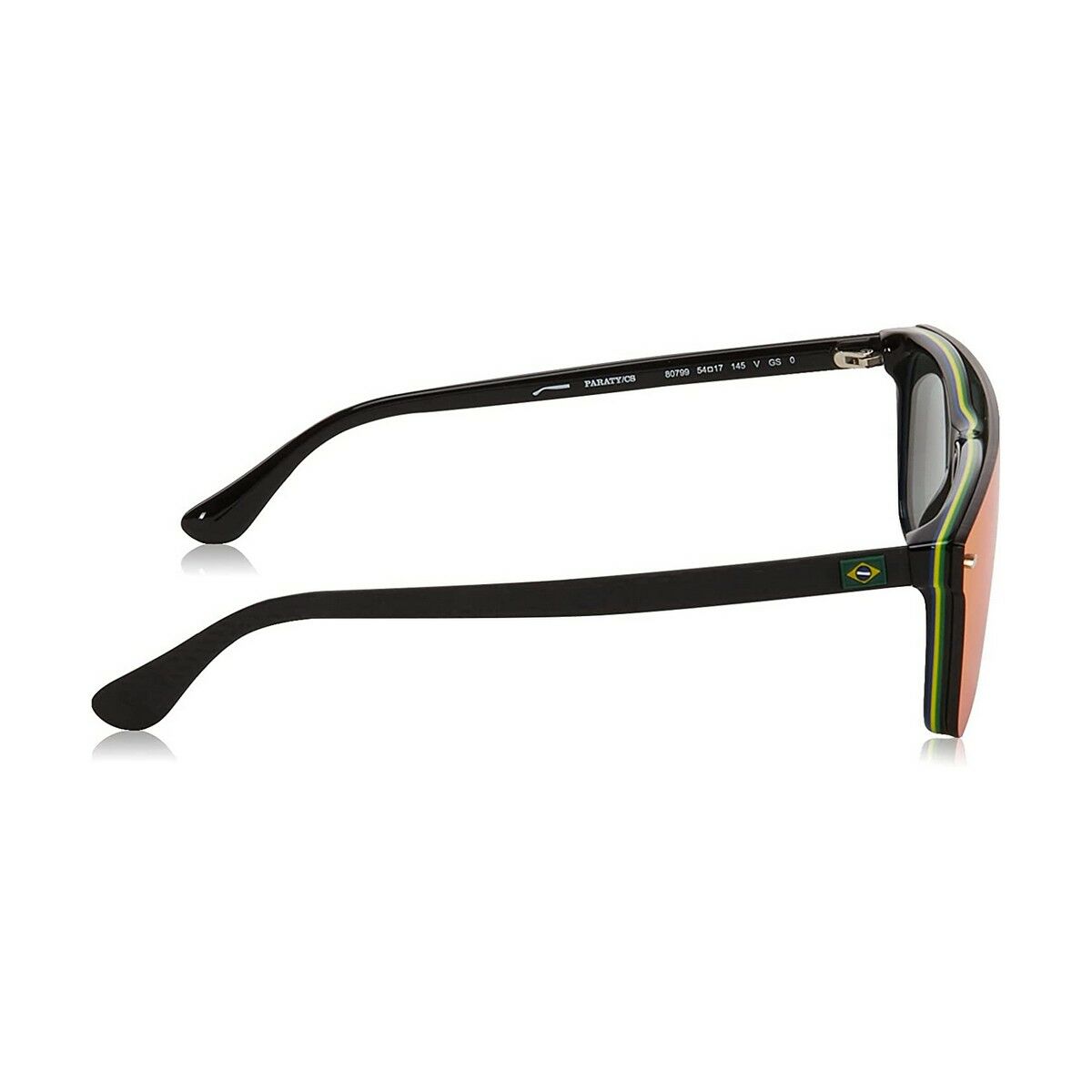 Glasögonbågar Havaianas PARATYCS807UZ Svart Röd ø 54 mm - 3