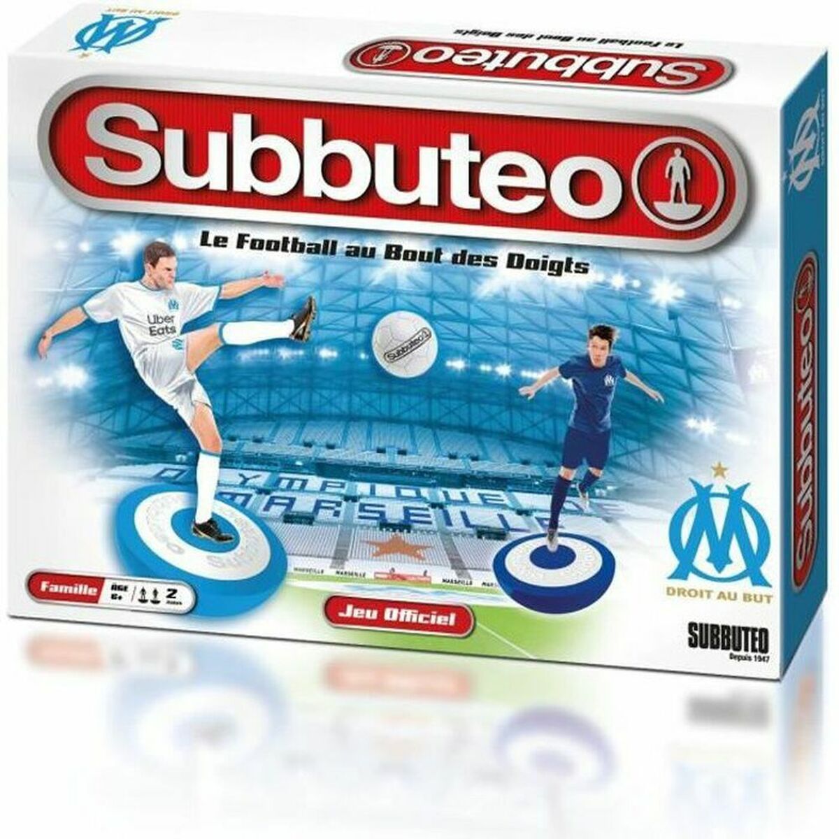 Sällskapsspel Megableu Subbuteo Olympique de Marseille