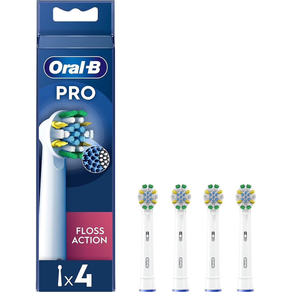 Tandborsthuvud Oral-B 4 antal