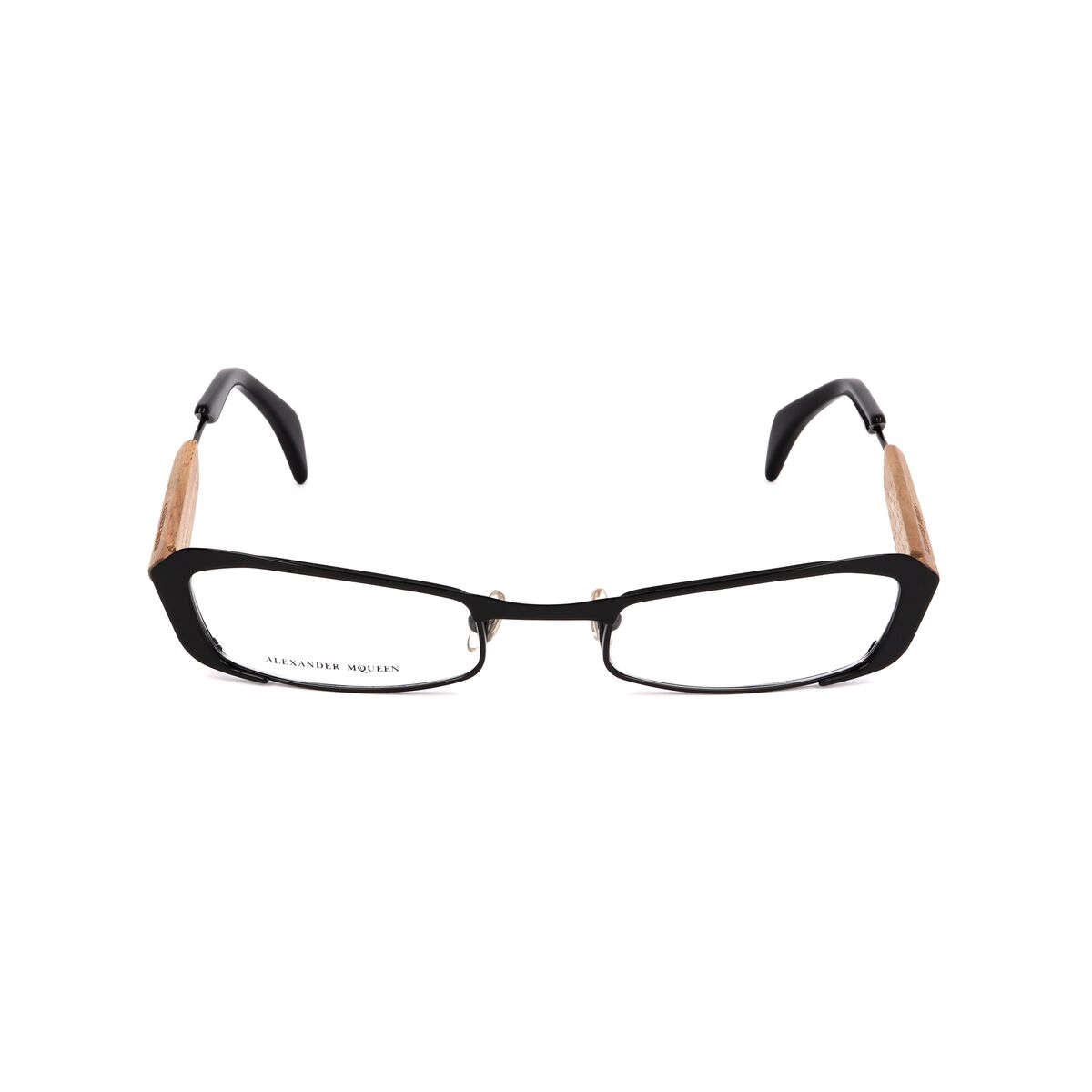 Glasögonbågar Alexander McQueen AMQ411465Z Svart Ø 50 mm