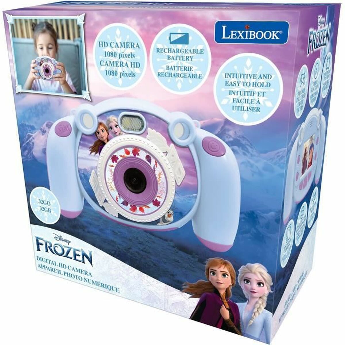 Digitalkamera för barn Lexibook Frozen - 2