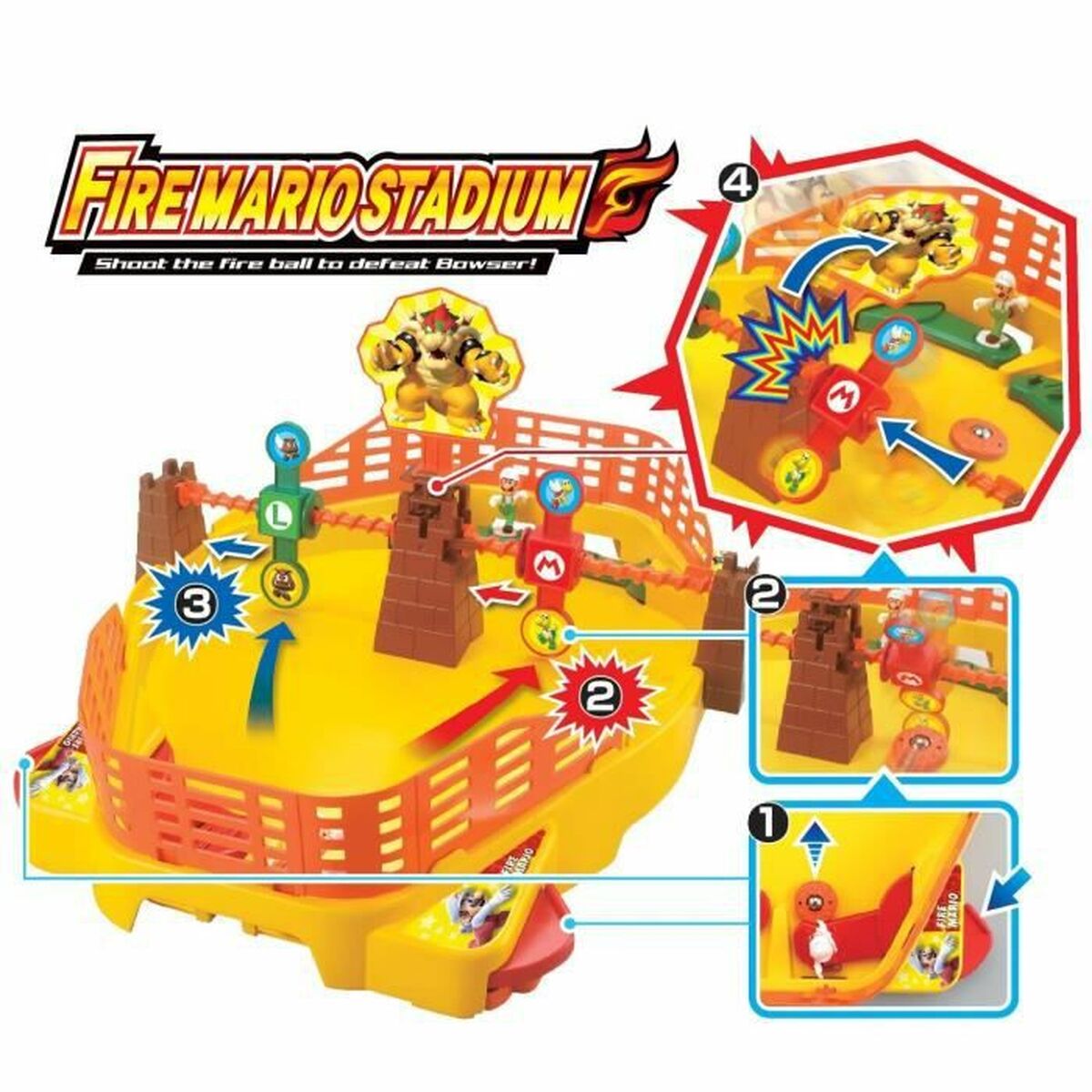 Sällskapsspel Super Mario Fire Mario Stadium - 3