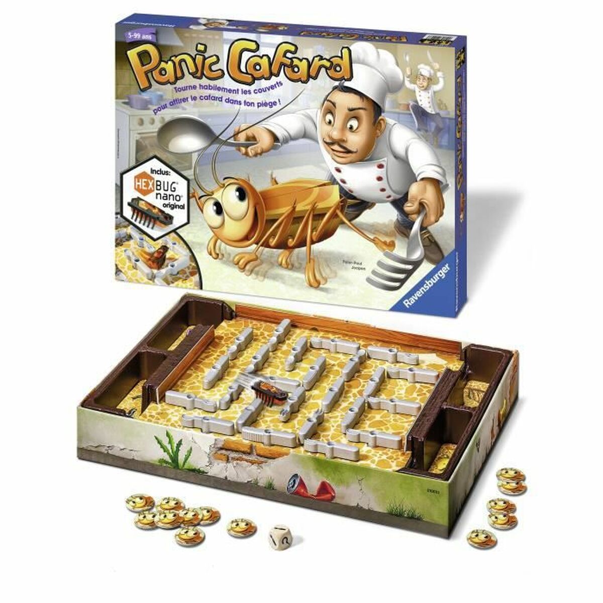 Sällskapsspel Ravensburger Panic Cockroach - 2