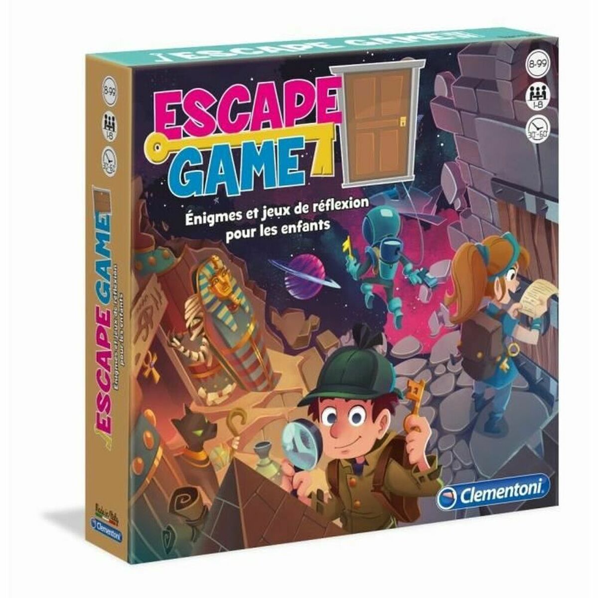 Sällskapsspel Clementoni 52430 Escape Game 31 x 6 x 31 cm