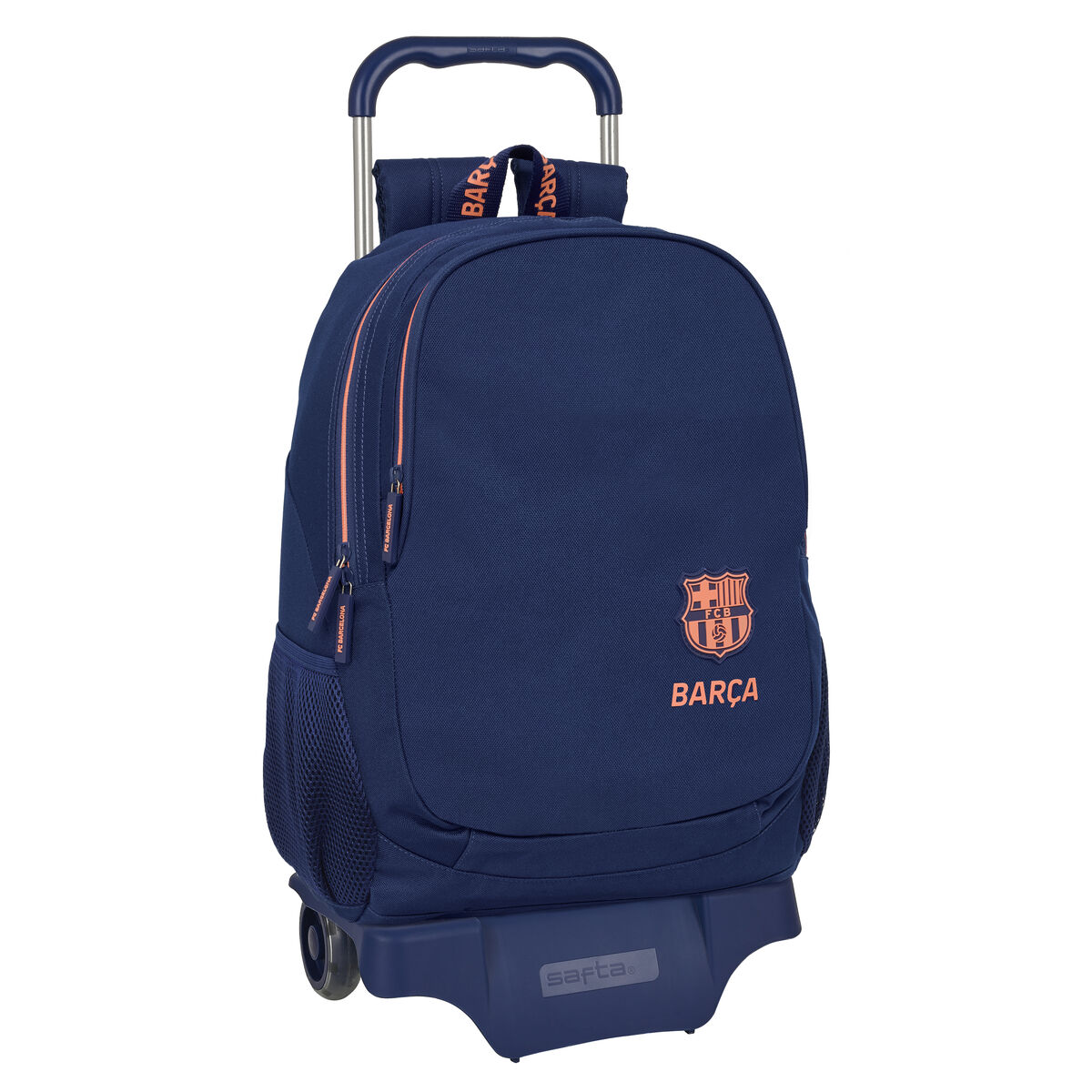Skolryggsäck F.C. Barcelona Marinblå 32 x 44 x 16 cm