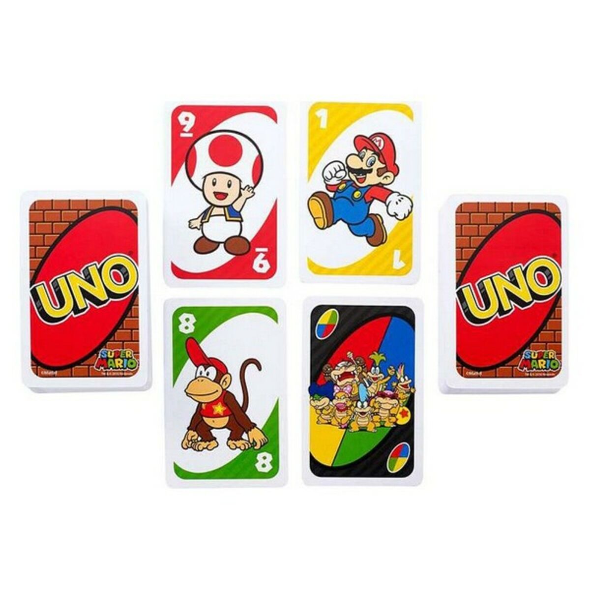 Kortspel UNO Super Mario Mattel DRD00 - 3