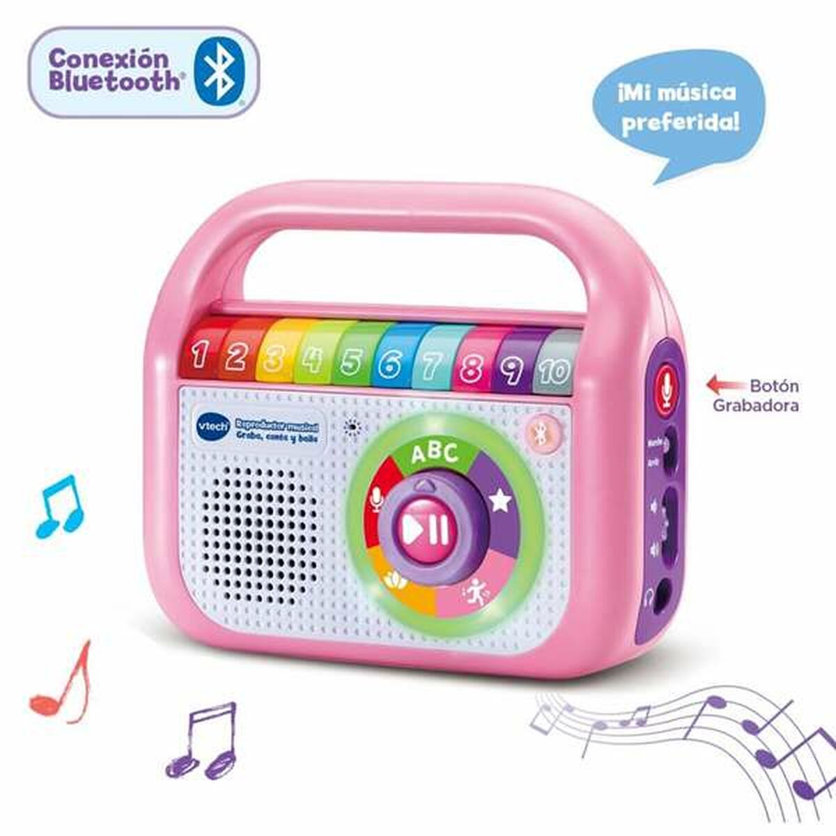 Musikalisk Leksak Vtech 14,8 x 17,5 x 6 cm - 3