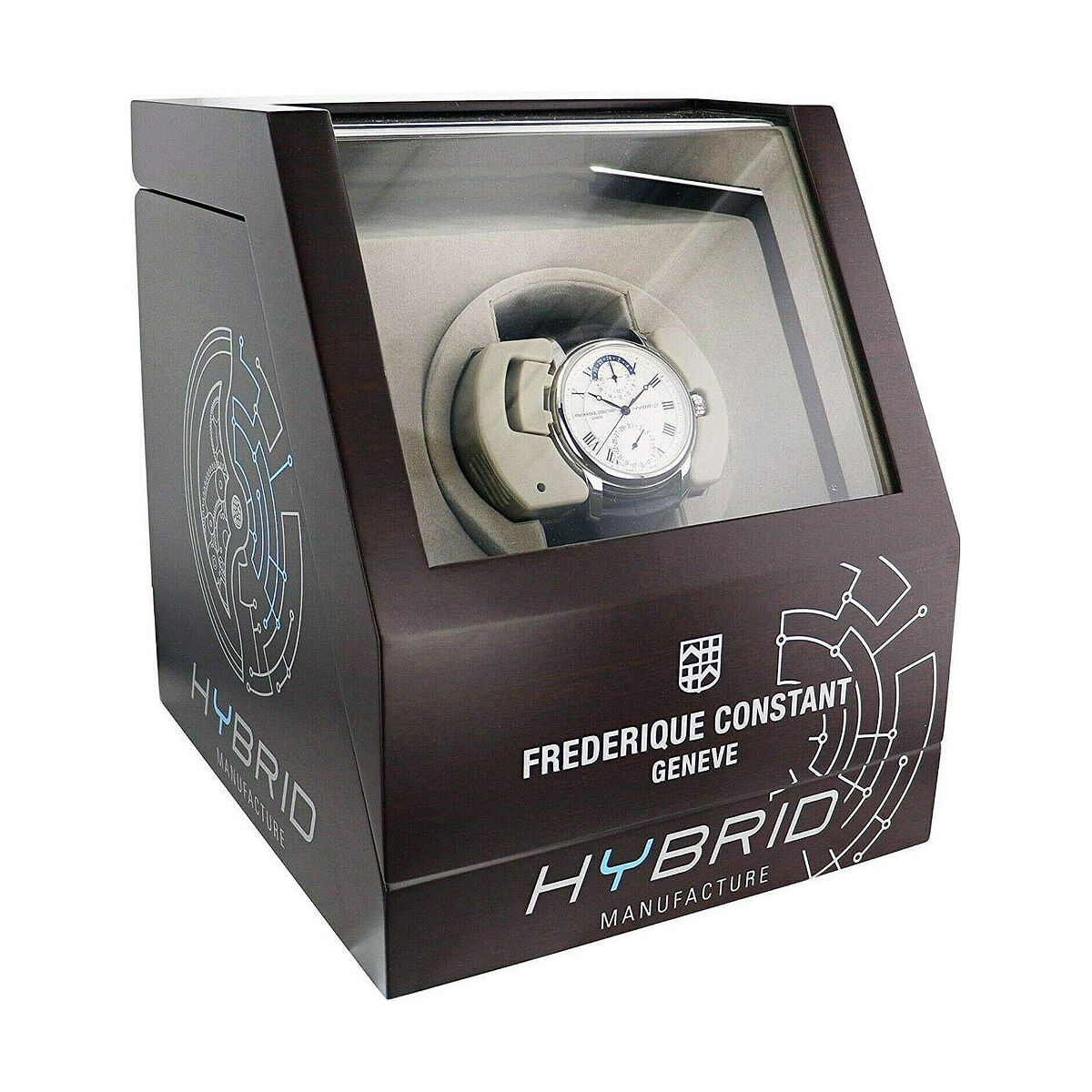 Herrklocka Frederique Constant HYBRID MANUFACTURE BLUETOOTH Svart - 3
