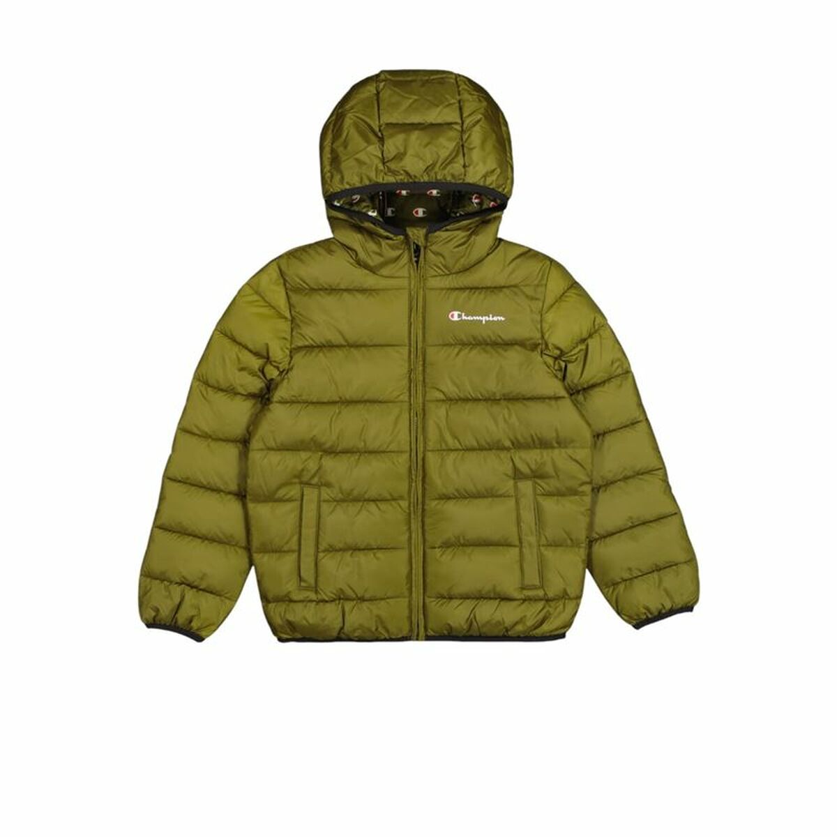 Träningsjacka Herr Champion Hooded Grön