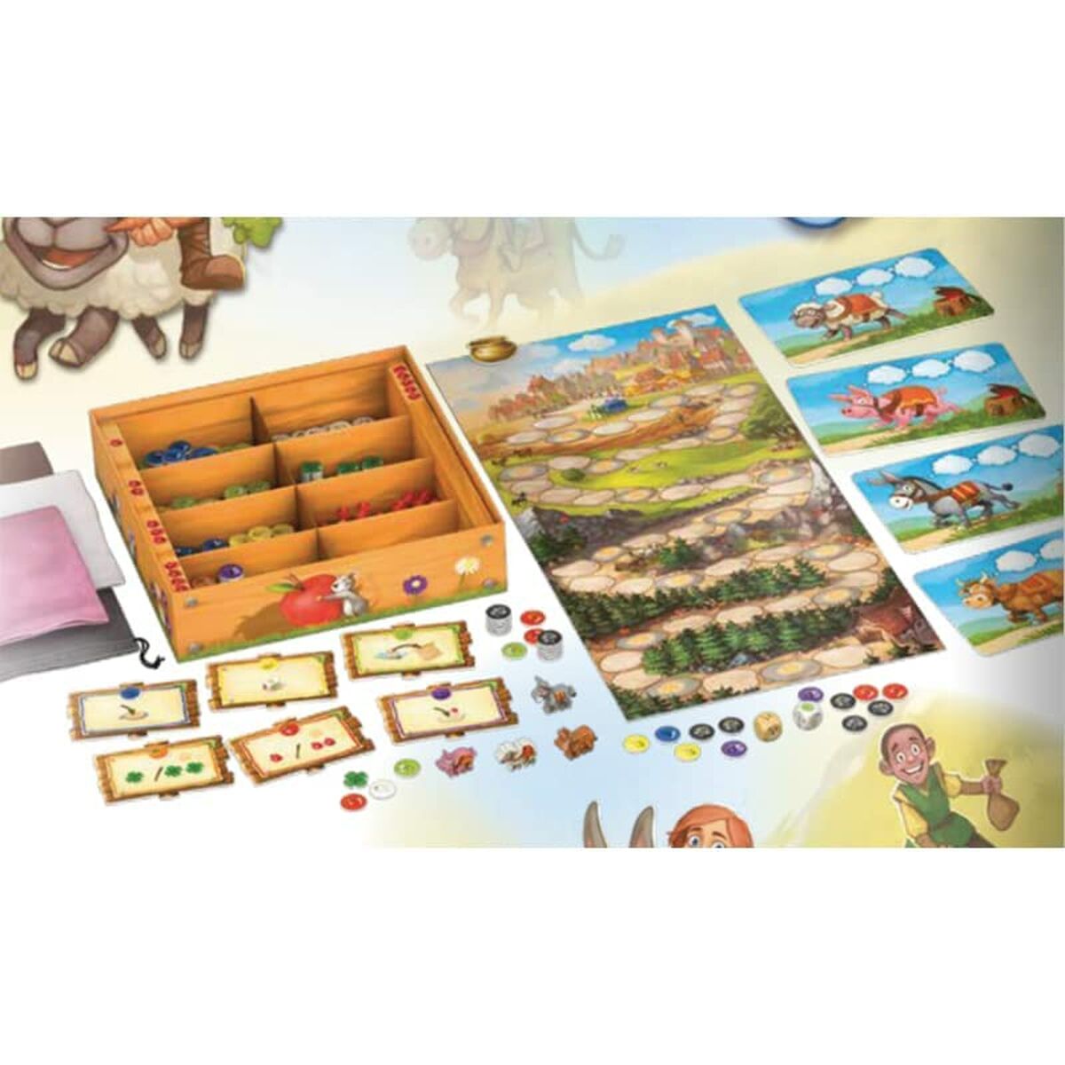 Sällskapsspel Schmidt Spiele Le Grand Prix de Belcastel 30 x 8 x 30 cm - 2