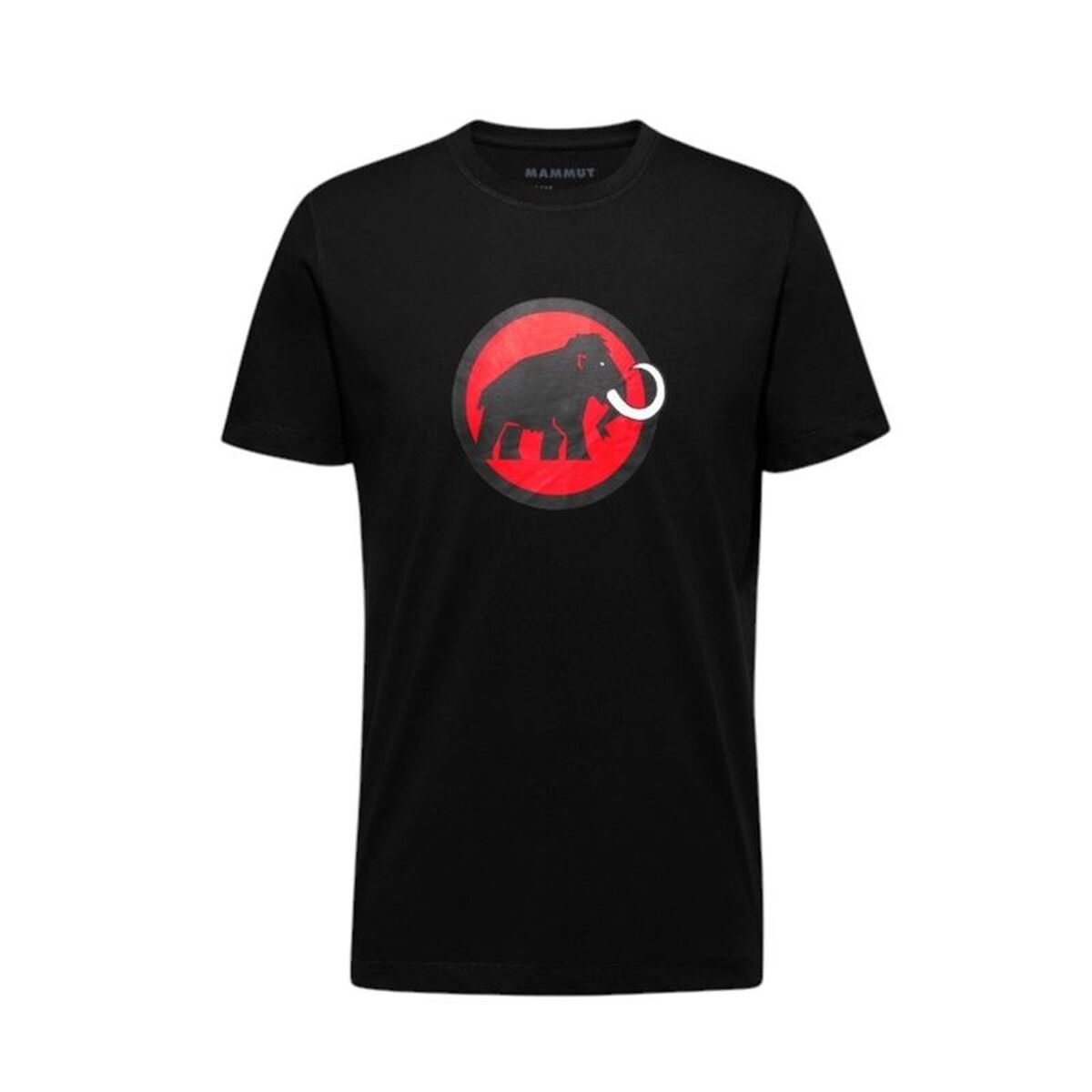 T-shirt med kortärm Herr Mammut Core Svart