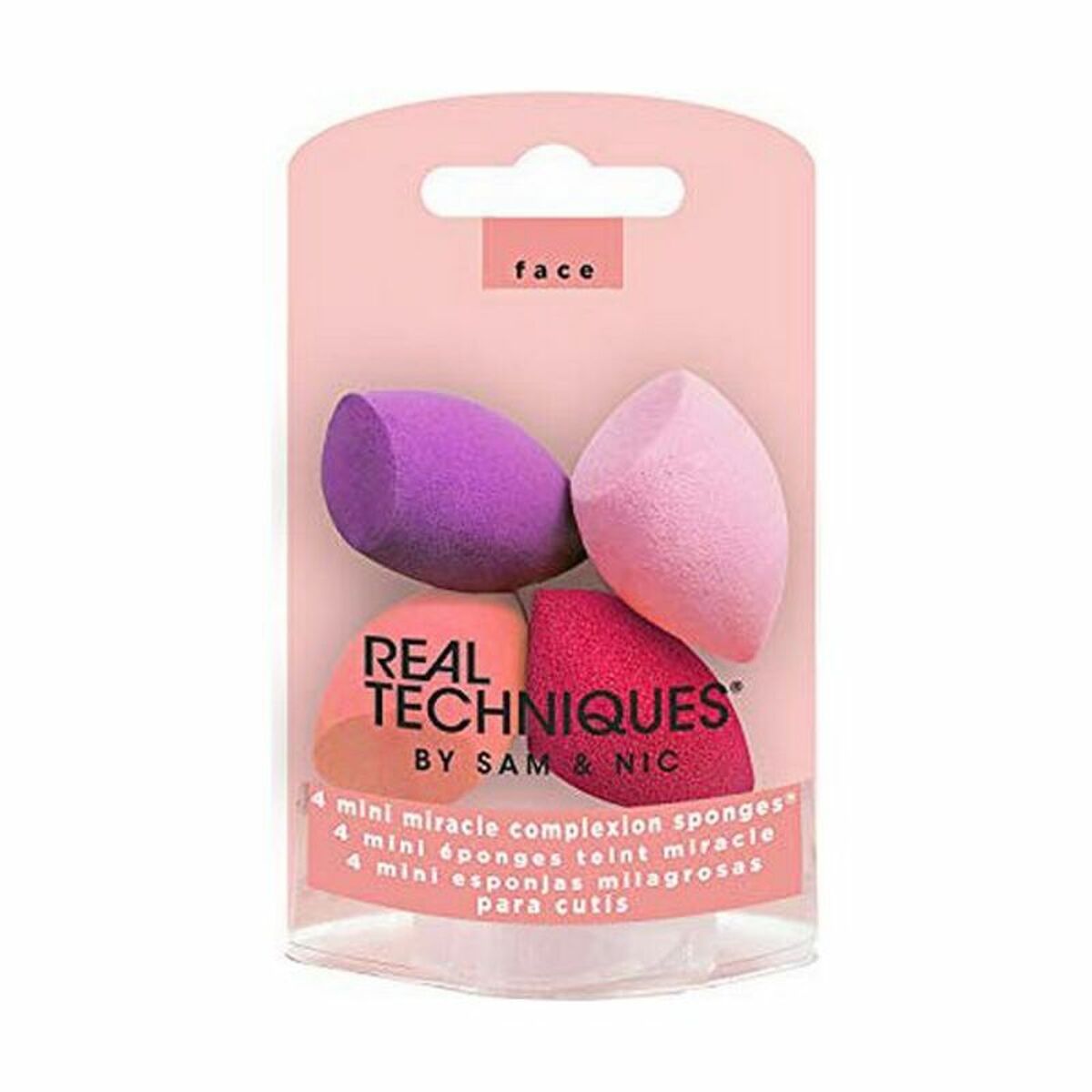 Sminksvamp Miracle Complexion Mini Real Techniques 1492 (4 pcs) 4 Delar - 2