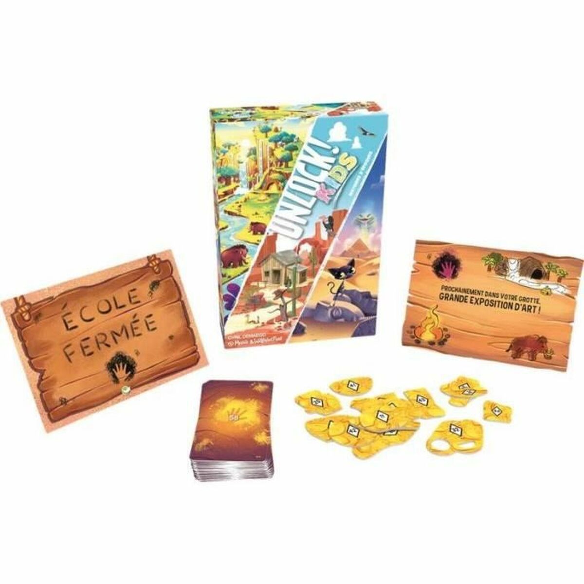 Sällskapsspel Asmodee UNLOCK! KIDS 2 (FR) - 3