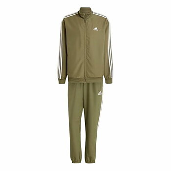 Träningsoverall Adidas Basic 3S Woven Grön Män