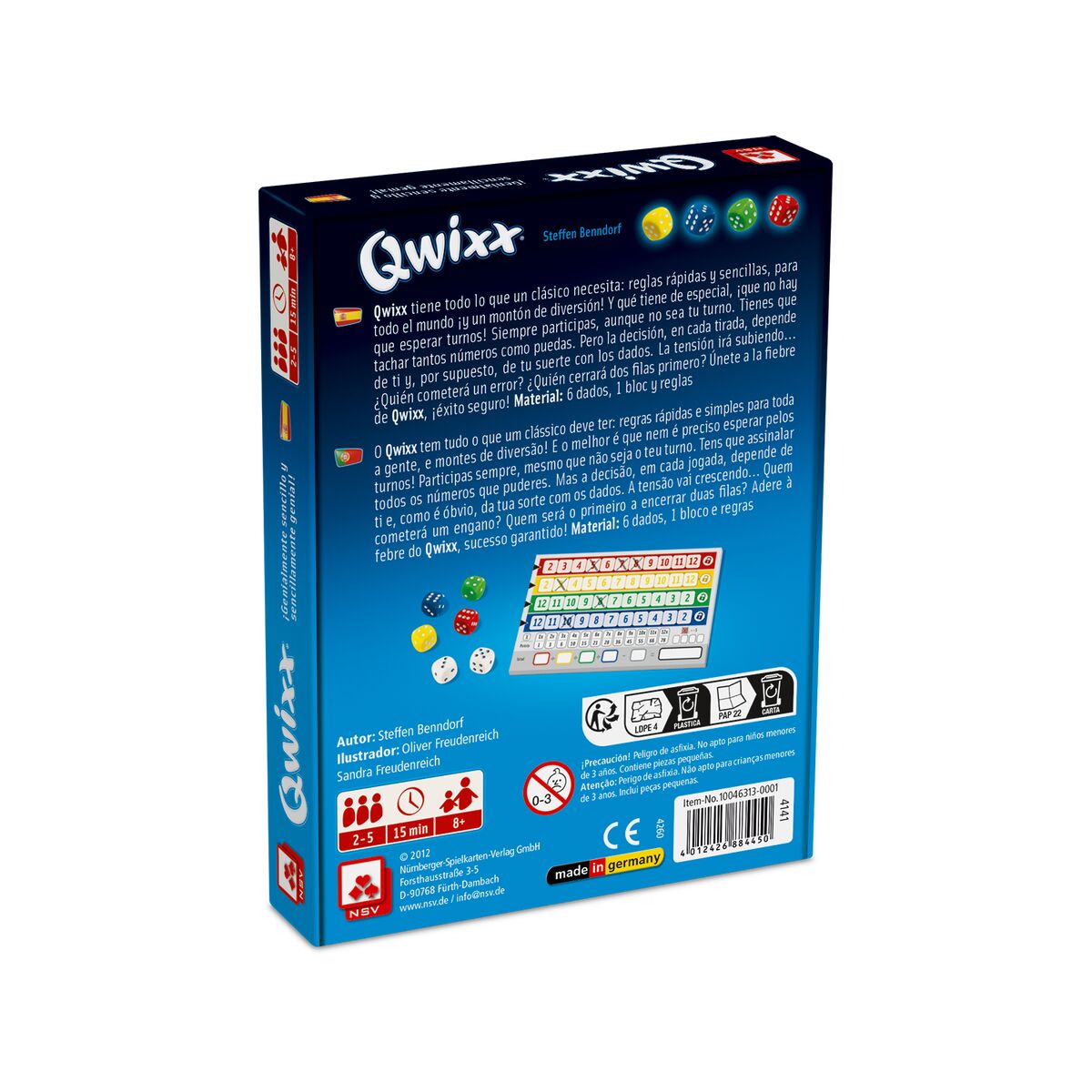 Utbildningsspel Fournier Qwixx - 3