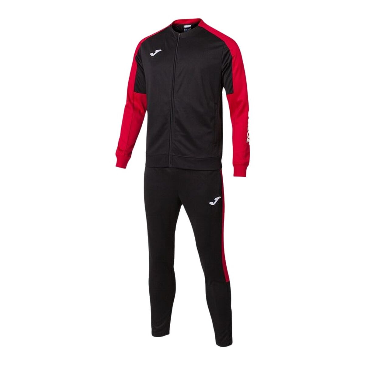Träningsoverall, Vuxen Joma Sport Eco Championship Svart Röd Barn Män