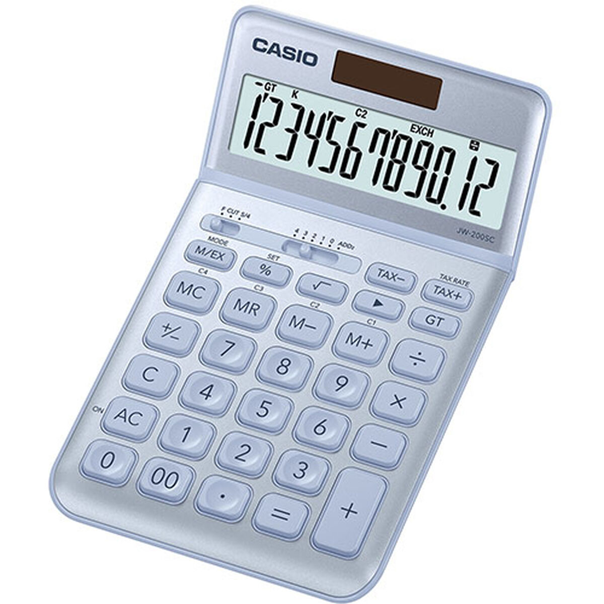 Kalkylator Casio JW-200SC-BU Blå Plast - 2
