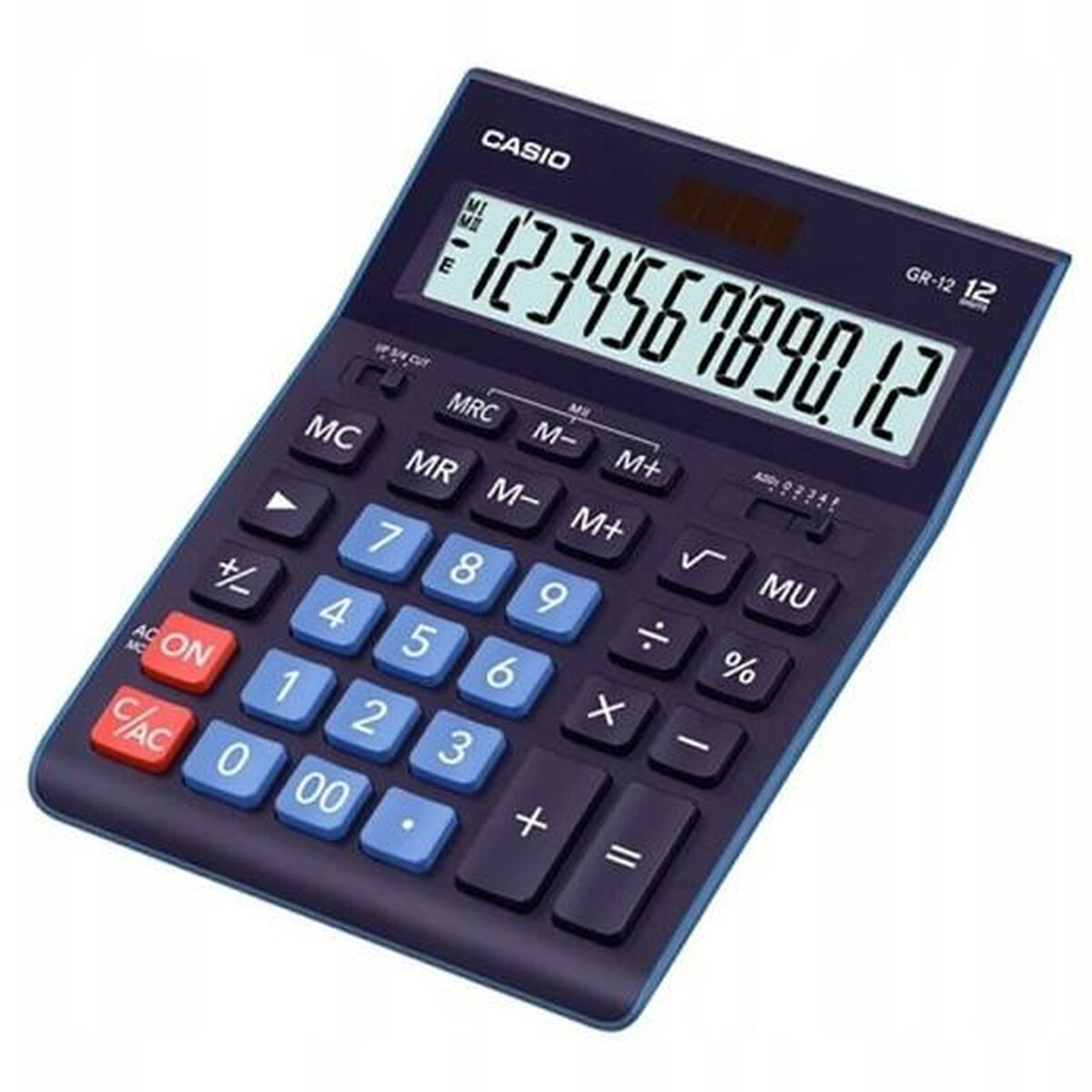 Kalkylator Casio GR-12C-BU-W-EP - 2