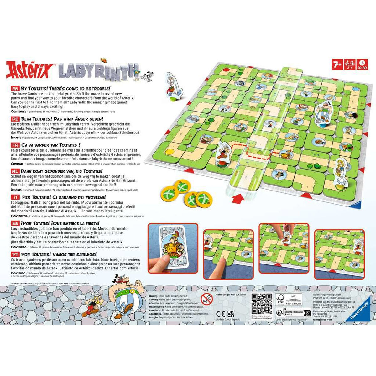 Sällskapsspel Ravensburger Labyrinth Asterix 27 x 6 x 38 cm - 2