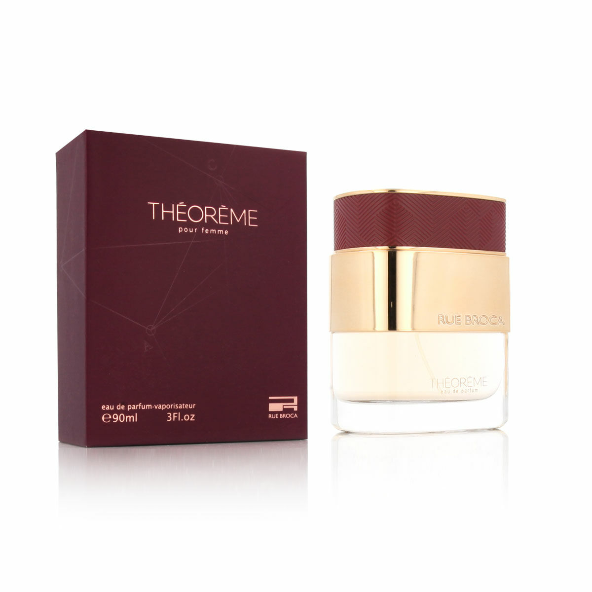 Parfym Damer Rue Broca Théorème Pour Femme EDP 90 ml - 2
