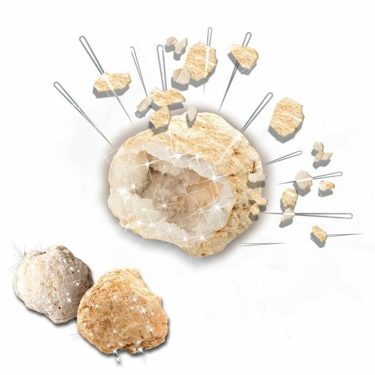 Sällskapsspel SES Creative Explore Geodes 21 x 7 x 16 cm - 3