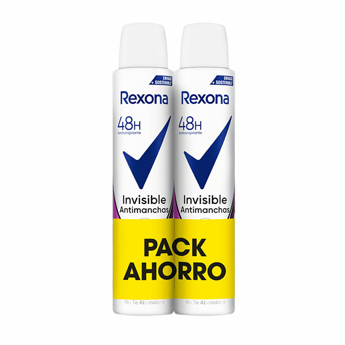 Deodorant Rexona 48h Invisible 200 ml (2 antal)