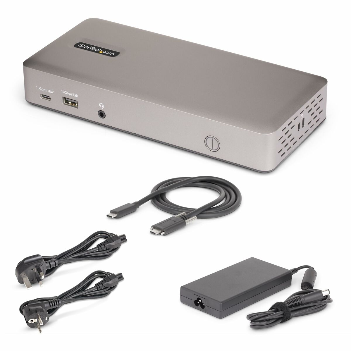 USB-HUB Startech 150UE-USB4DOCKTRIPLE Grå - 2