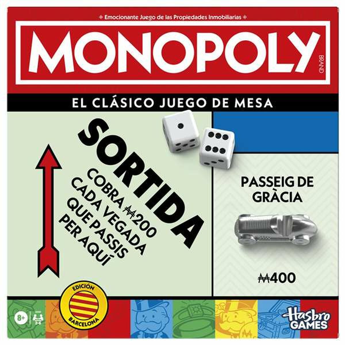 Utbildningsspel Hasbro Monopoly Barcelona - 3