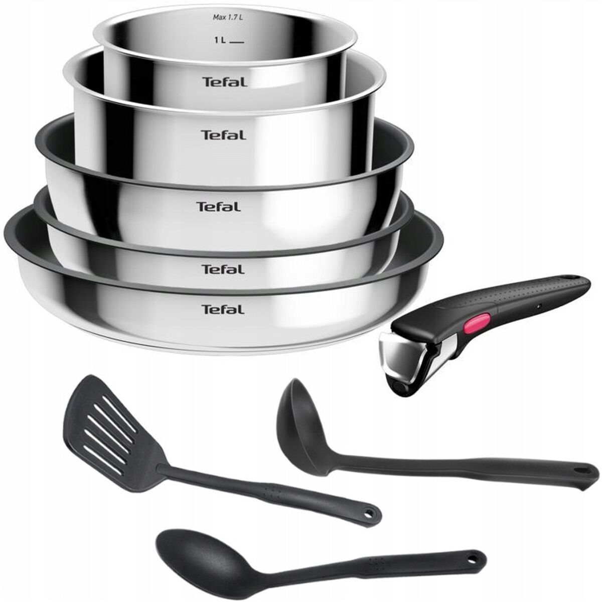Stekpanna Tefal L881S904 Aluminium 9 Delar