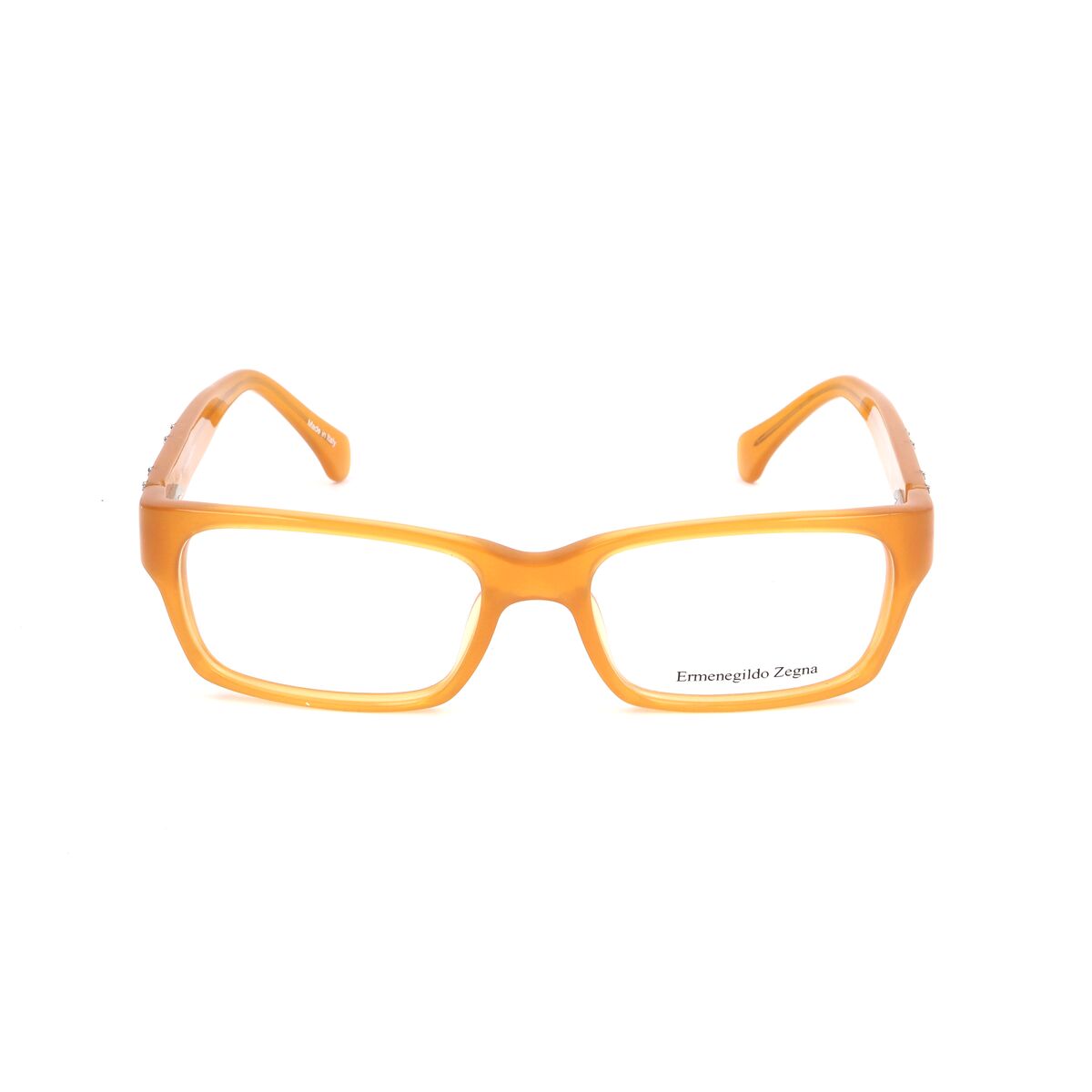 Glasögonbågar Ermenegildo Zegna VZ350506DS Gul Ø 52 mm