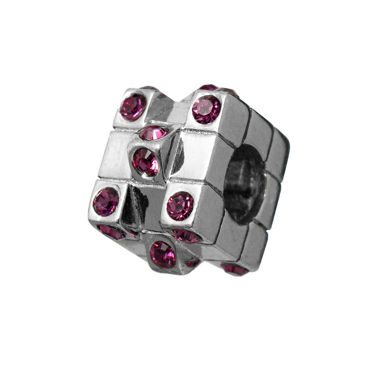 Dampärlor Viceroy VMG0027-17 Silvrig 1 cm