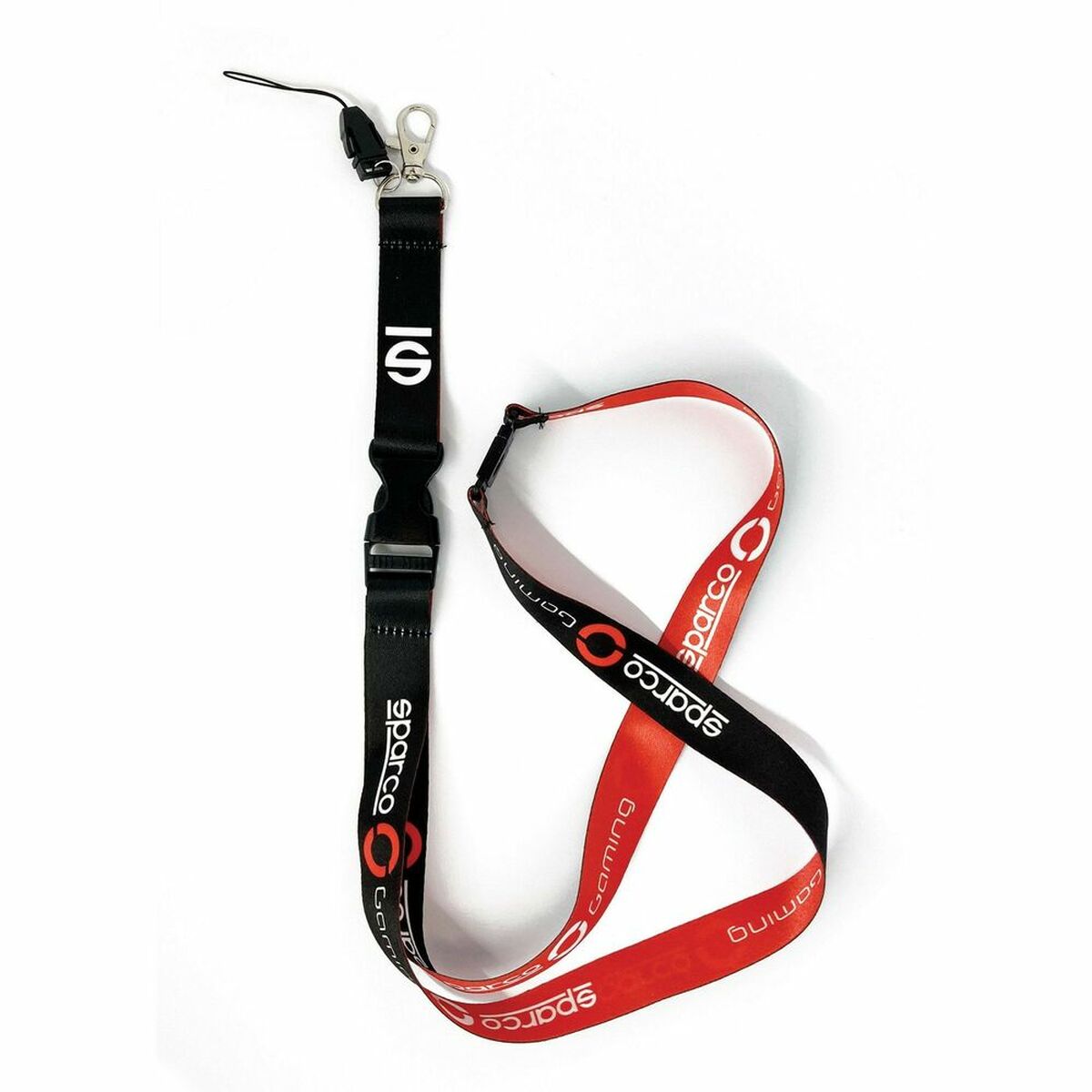 Hopfällbart paraply Sparco S099103NRRS Svart/Röd