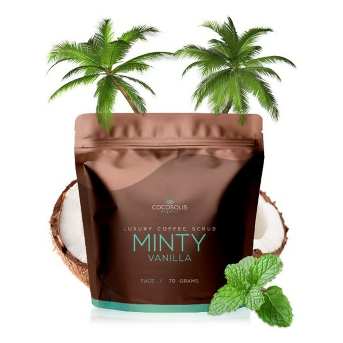 Ansiktsskrubb Cocosolis Luxury Coffee Scrub Box 4 Delar - 2