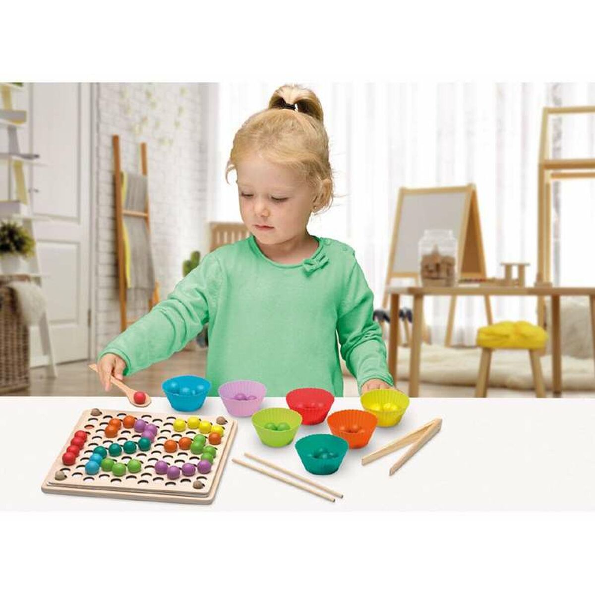 Utbildningsspel Cayro Bead & Clip - 2