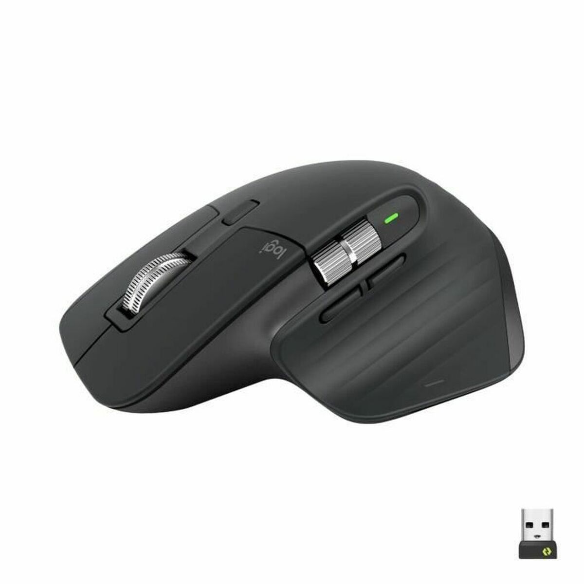 Mus Logitech MX Master 3S Svart Grå Grafit Mörkgrå