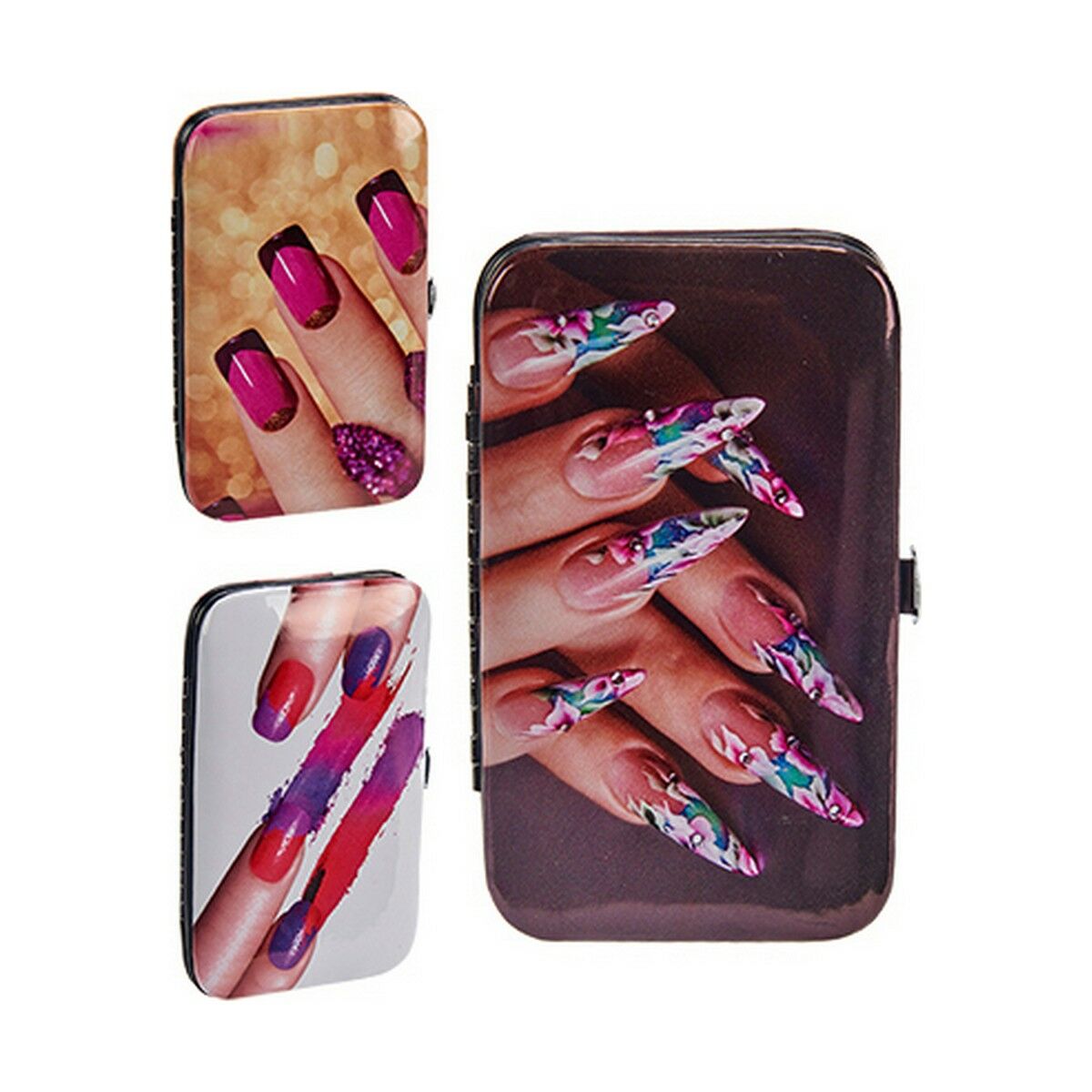Manikyrset Plast Naglar (12 antal) - 2