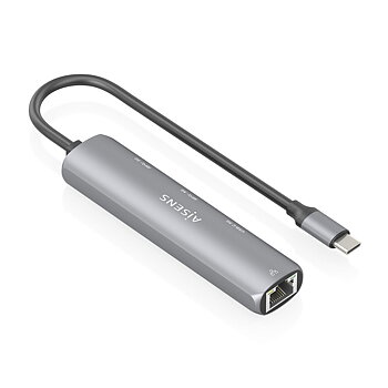 USB-HUB Aisens ASUC-4P039-GR Grå