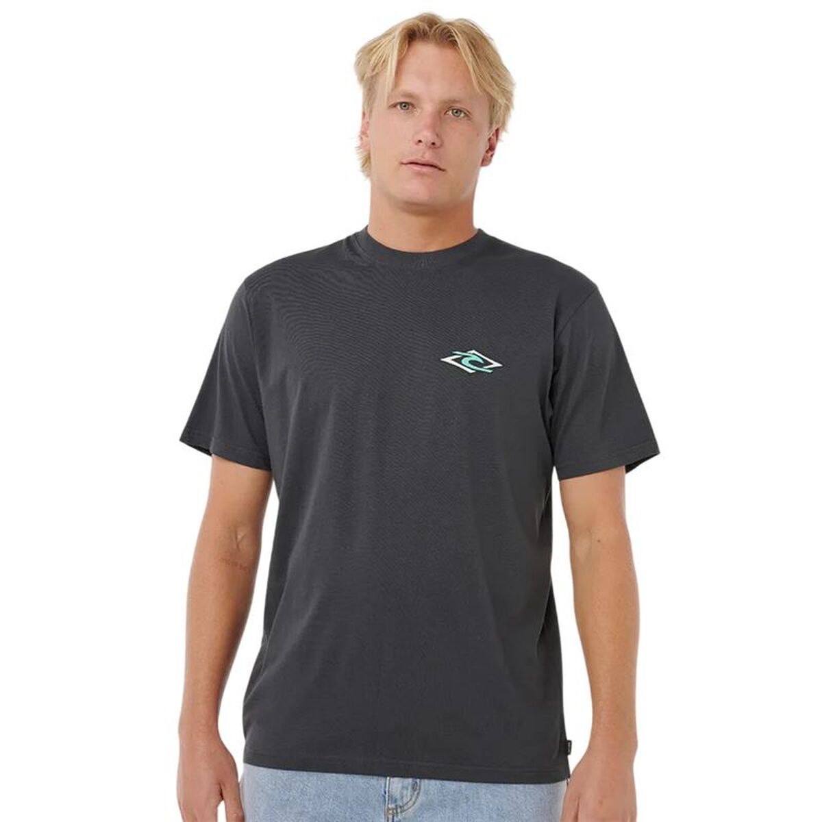 T-shirt med kortärm Herr Rip Curl Legacy Tee Svart