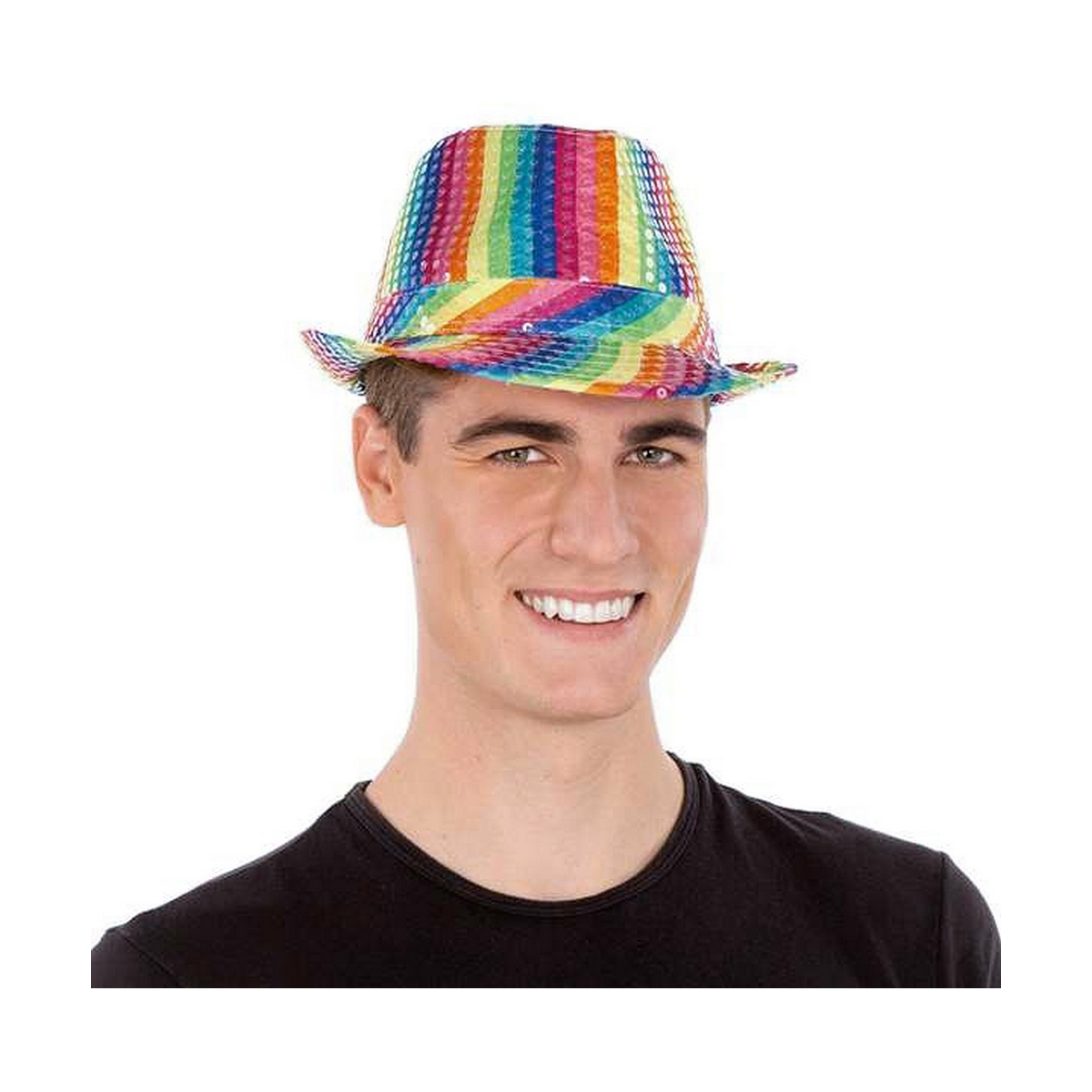 Hatt My Other Me Rainbow Multicolour Paljetter S - 3