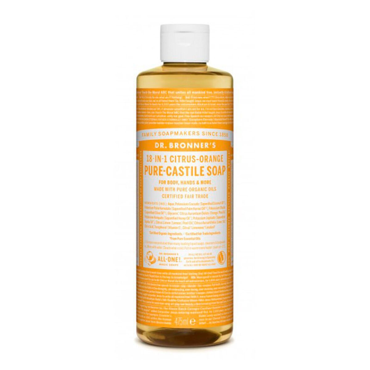Flytande tvål Dr Bronner's 475 ml Citron