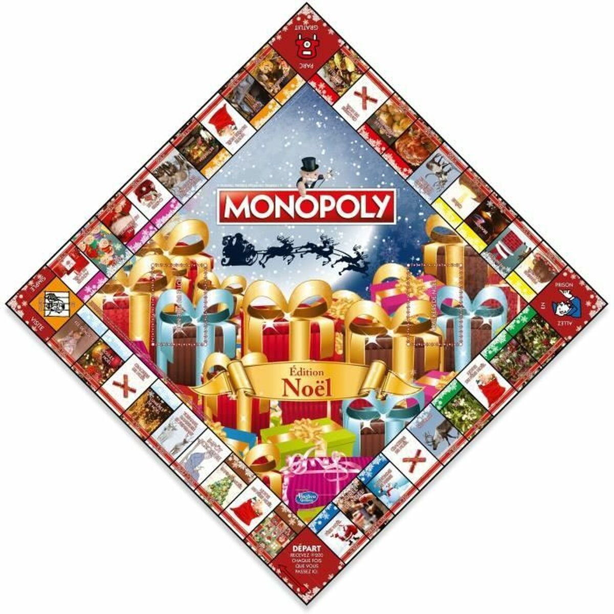 Sällskapsspel Monopoly Édition Noel - 3