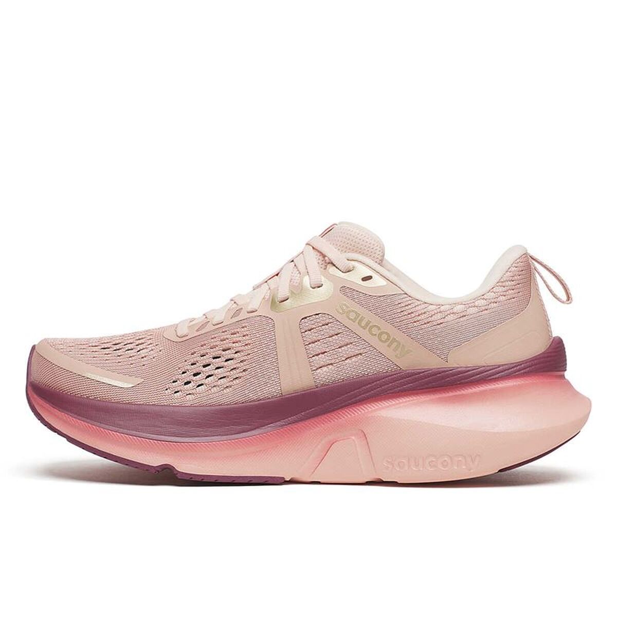 Löparskor, Vuxna Saucony Guide 18 Ljusrosa - 2