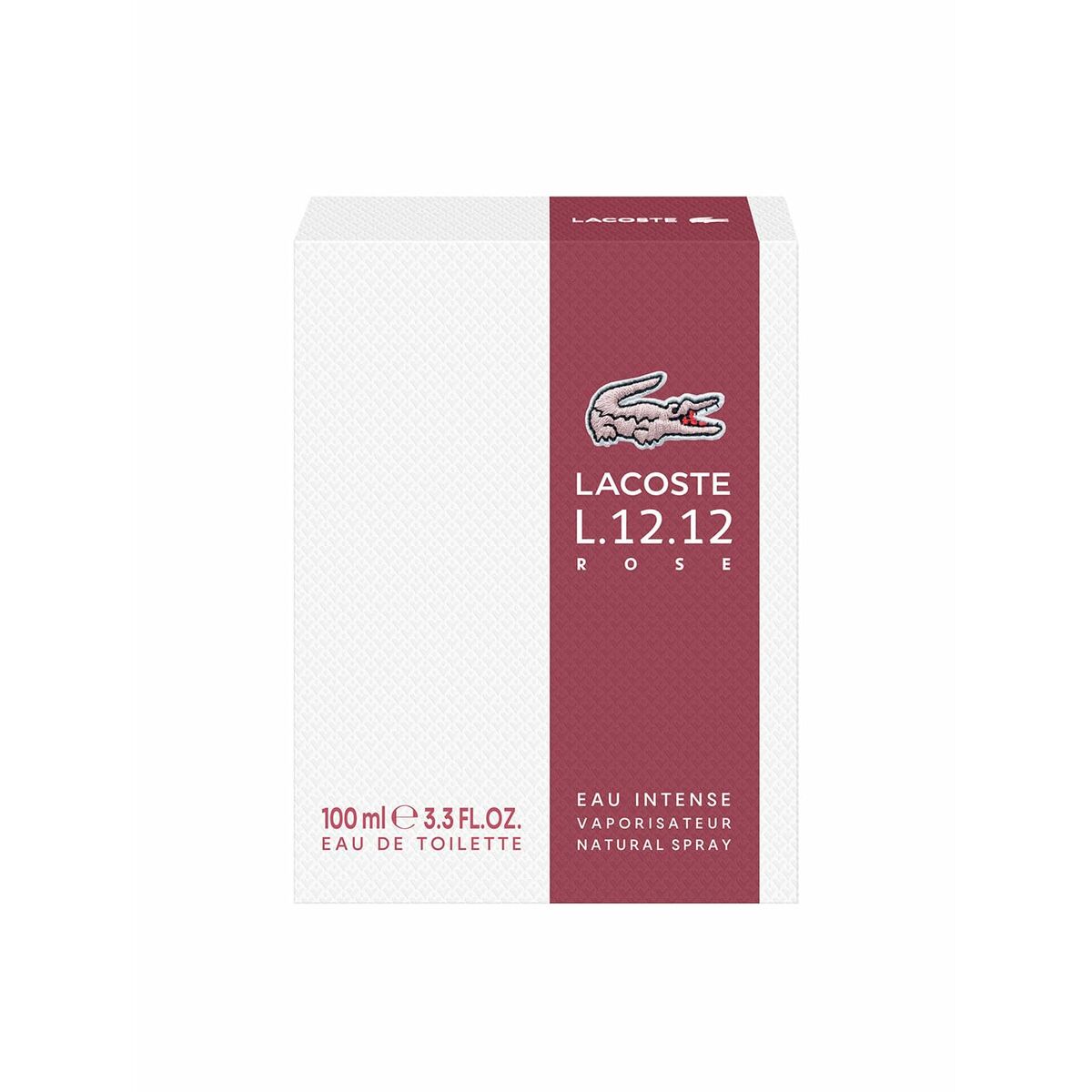 Parfym Damer Lacoste EDT L.12.12 Rose Eau Intense 100 ml - 3