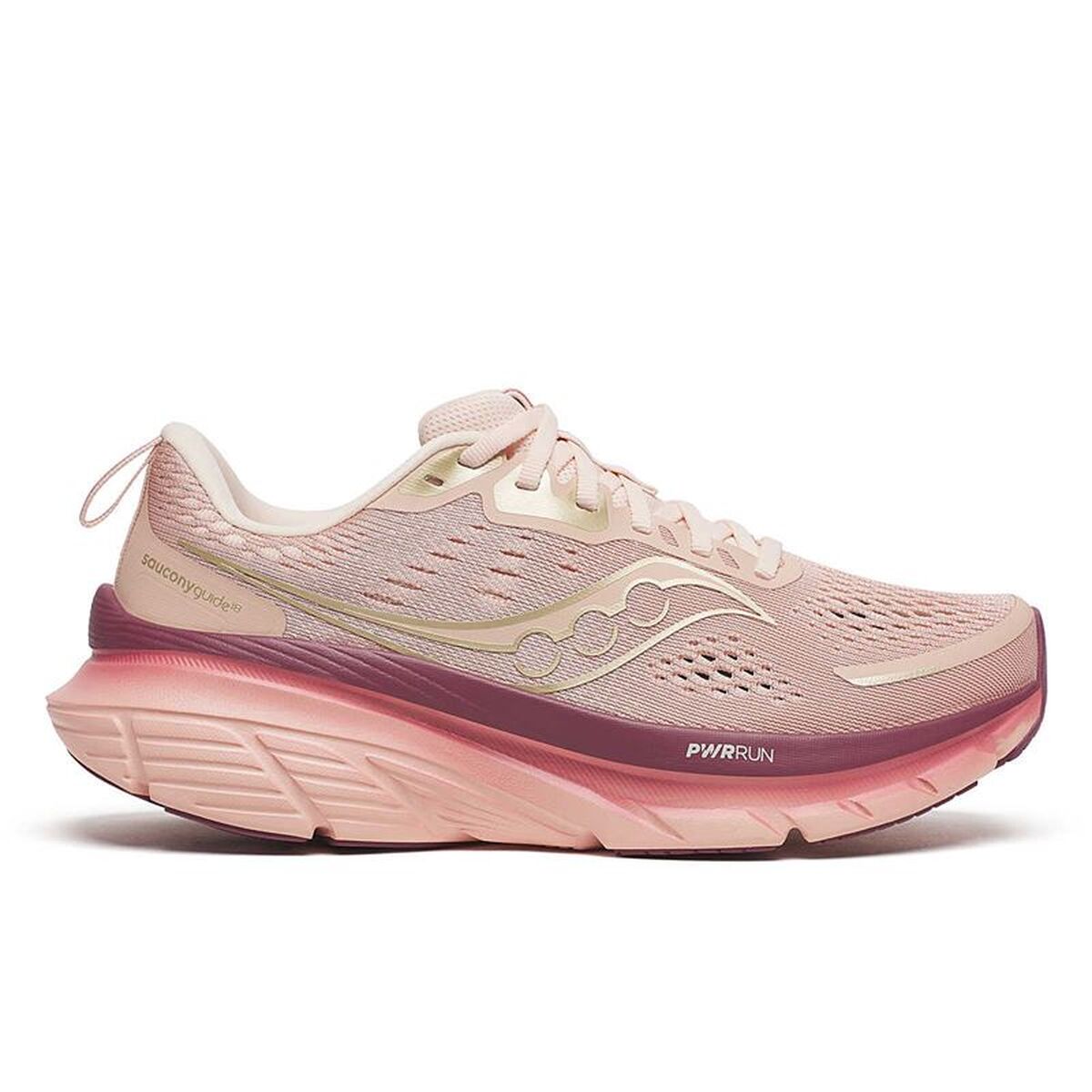 Löparskor, Vuxna Saucony Guide 18 Ljusrosa