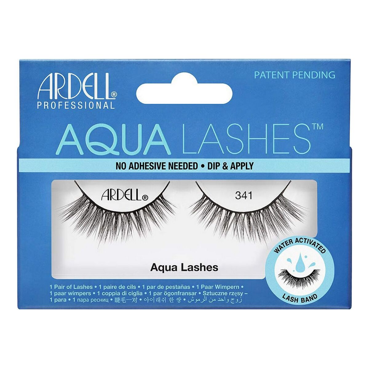 Fejka ögonfransar Aqua Lashes Ardell 63402 Nº 341 - 2
