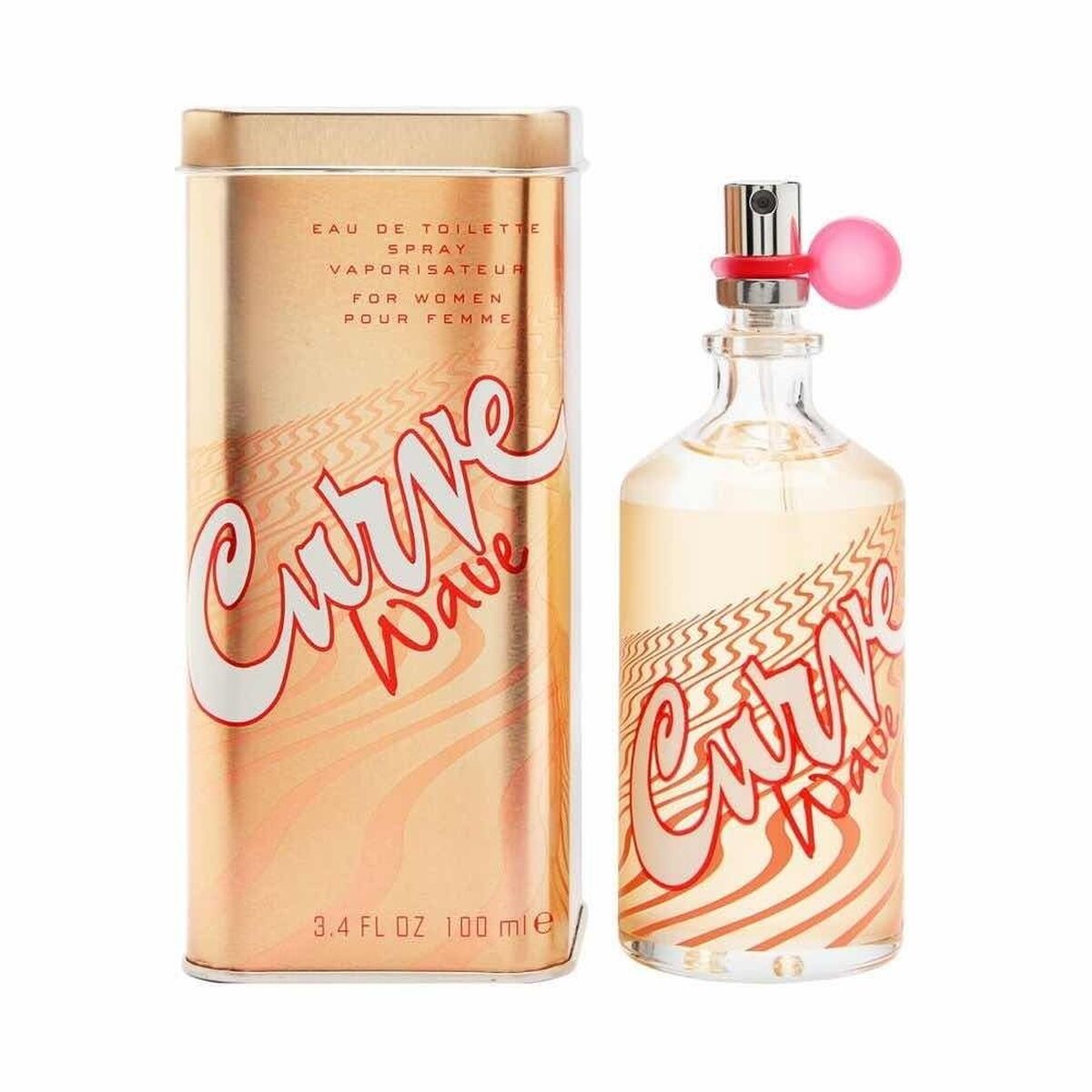 Parfym Damer Liz Claiborne EDT Curve Wave 100 ml