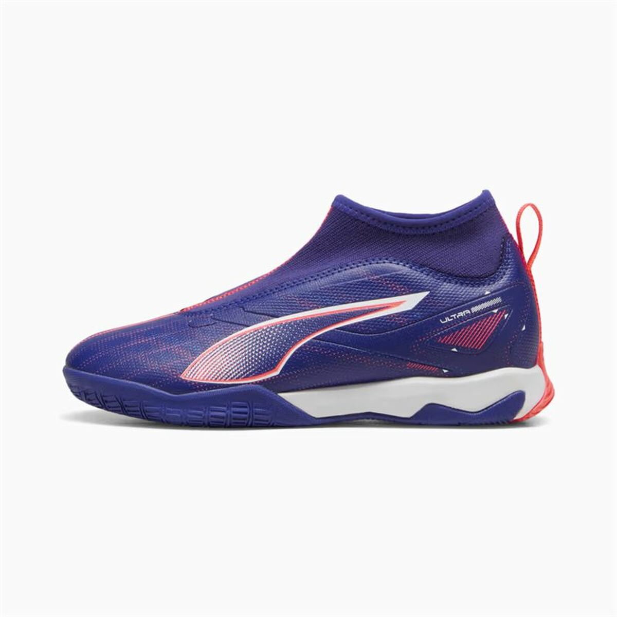 Fotbollsskor för inomhusbruk för barn Puma Ultra 5 Match+ Ll It + Mid Purpur