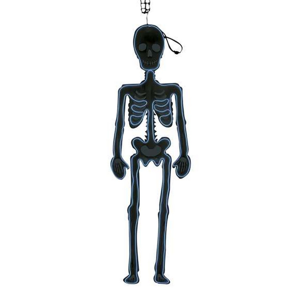 Hängdekoration My Other Me Skelett Ljus Halloween Neon Konturer (90 x 30 cm)